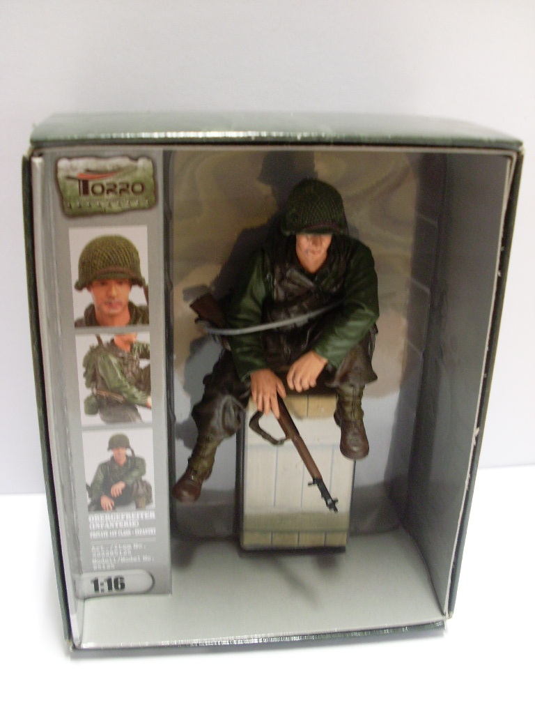Ideal with 1/16 RC Tanks Details about   Torro 1/16 Hand-Painted US Army Tank Crew Figures 