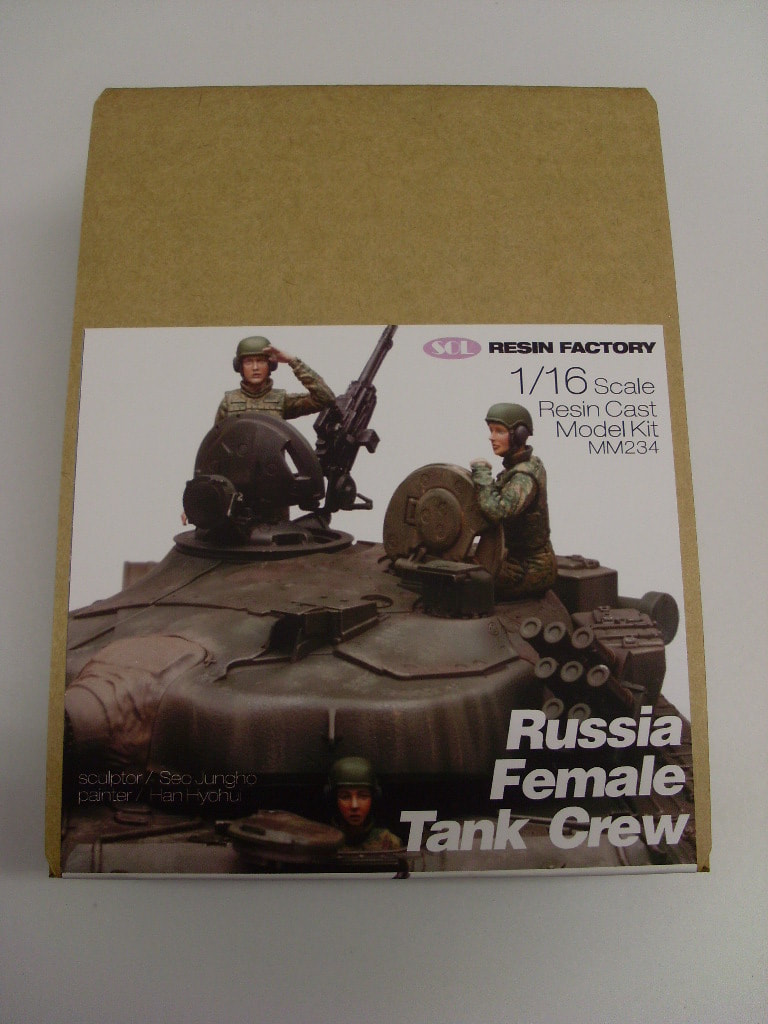 120mm 1/16 scale #08071 Andrew Design Resin US Tank Crew 1 Full Figure +1 half